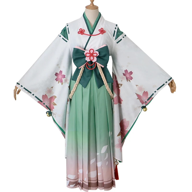 

Anime! Princess Connect! Re:Dive Natsume Kokoro New Year Kimono Lovely Uniform Cosplay Costume For Women 2020 NEW Free Shipping