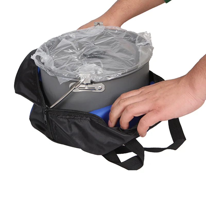 Набор посуды для кемпинга на 5 7 человек миска пикника чайник сковорода набор