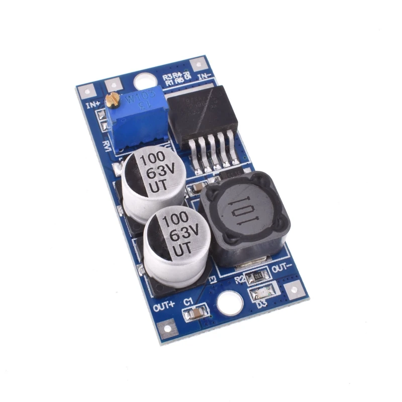 DC-DC понижающий преобразователь LM2596HVS DC 5V-60V до 1 25 V-26V Регулируемый силовой модуль