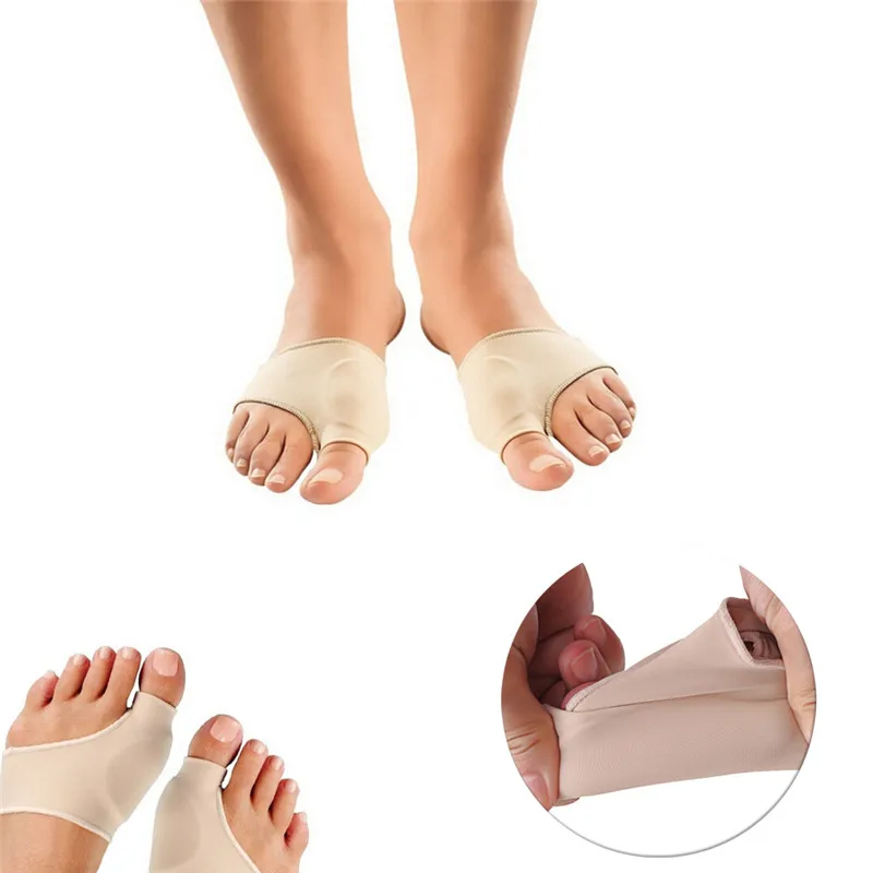 

1 Pair Foot Tool Bunion Corrector Silicone Gel Sleeve Hallux Valgus Overlapping Big Toe Orthopedic Toes Separator Pedicure Socks