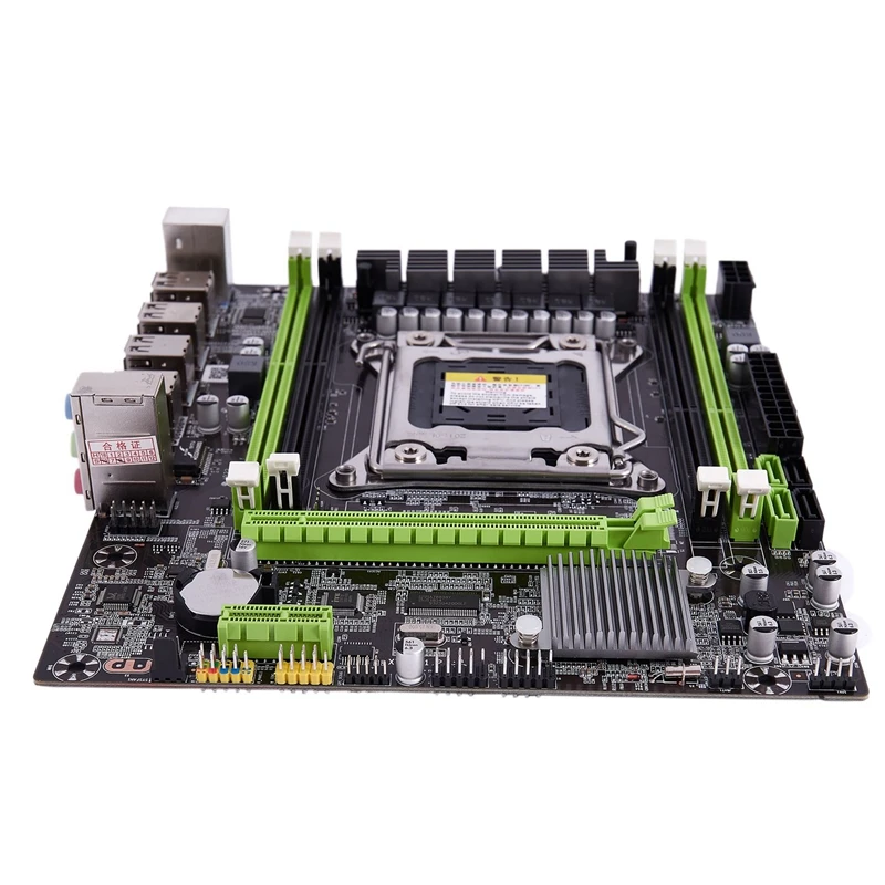 X79G LGA2011 Практичный Настольный компьютер Плата с SATA 3 0/2 0 USB 2 DDR3 1600 ГБ 64 канала