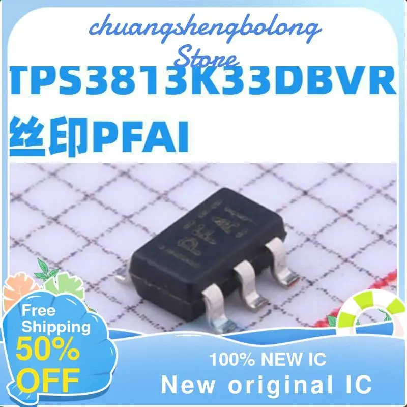 

10-200 шт. TPS3813K33DBVR PFAI TPS3813K33DBVT новый оригинальный IC
