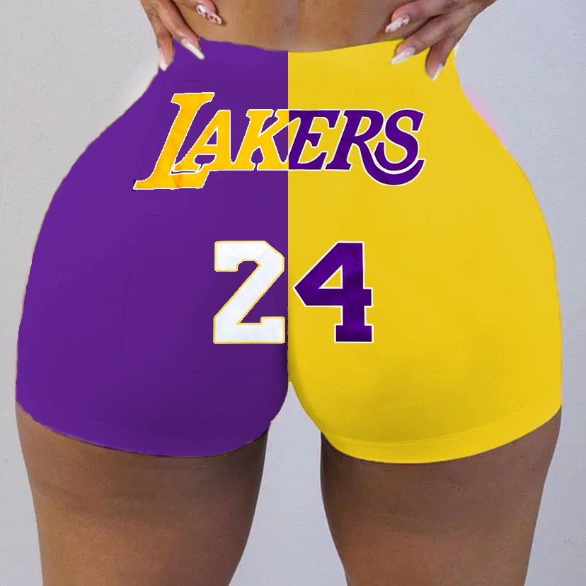 

2021 Hot Sale Basketball Shorts Sexy Motorcycle Shorts Female Shorts Printed Shorts Summer Leisure Sports Outdoor Jersey High Wa