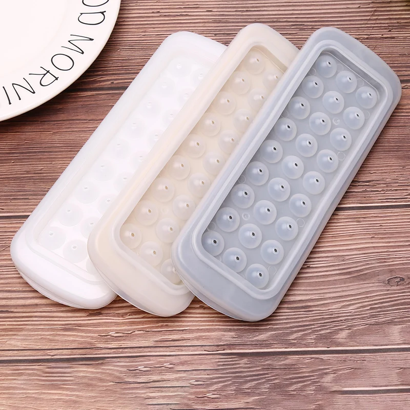 

Round Ball Ice Tray Ice Lattice Small Ball Molds Cocktail DIY Ice Ball Mold