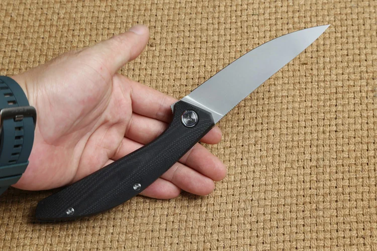Складной нож Green thorn SIGMA Flipper M390 лезвие с шарикоподшипником из углеродного волокна