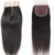 Grand Nature Kim K T часть кружева закрытия 4*4 100% человеческие волосы удлинители средней части бразильские Прямые 8-20 дюймов remy prepluck - изображение