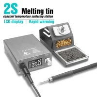 t210 75w soldering station 2s melting tin rapid warming constant temperature soldering station mobile phone repair welding tools