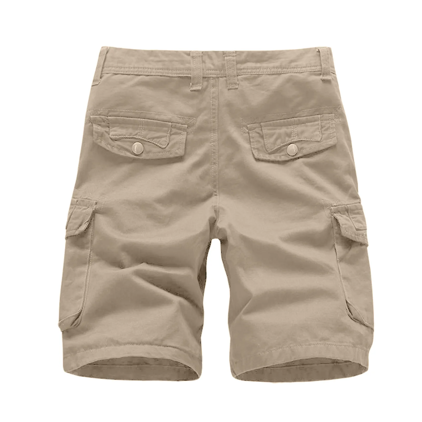 

Men's Casual Pure Color Outdoors Pocket Beach Work Trouser Cargo Shorts Pant Cargo Shorts Pant Loose Work Shorts Baggy Trouser