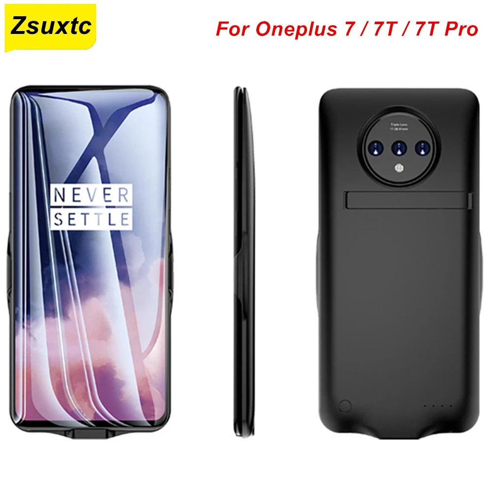 

For Oneplus 7 Battery Case For Oneplus 7 7T Pro 6800 Mah Charging Phone Power Bank Cover For Oneplus 7T Pro Battery Case