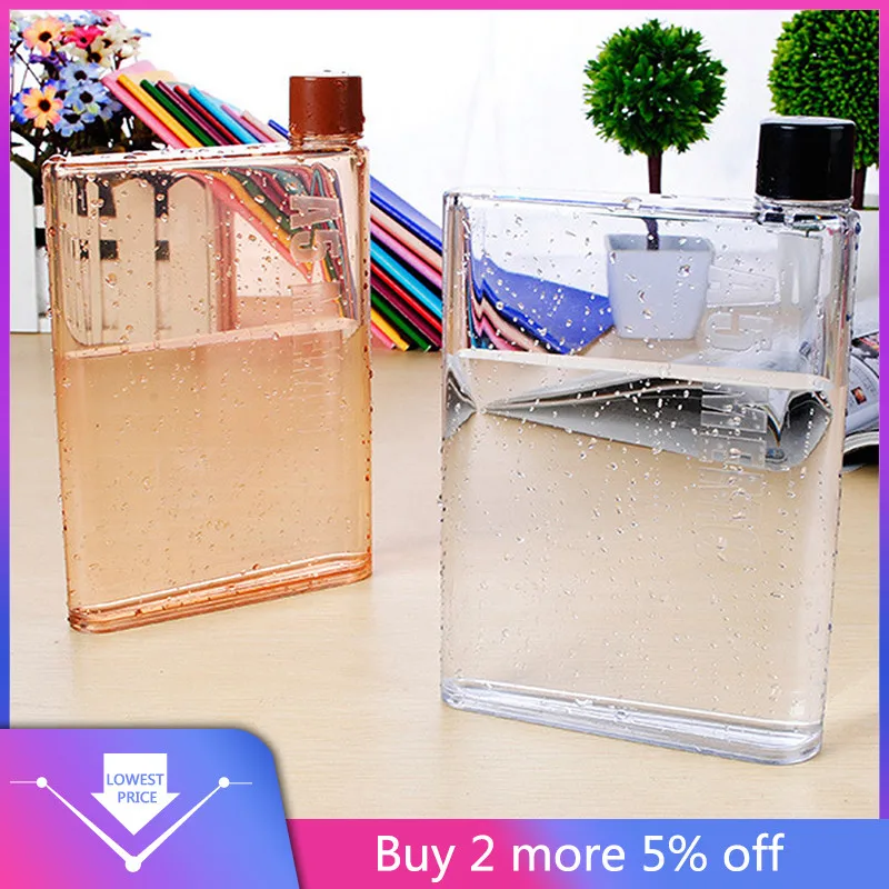 Портативная бумажная Подставка для бутылки с водой бутылка воды плоская чашка