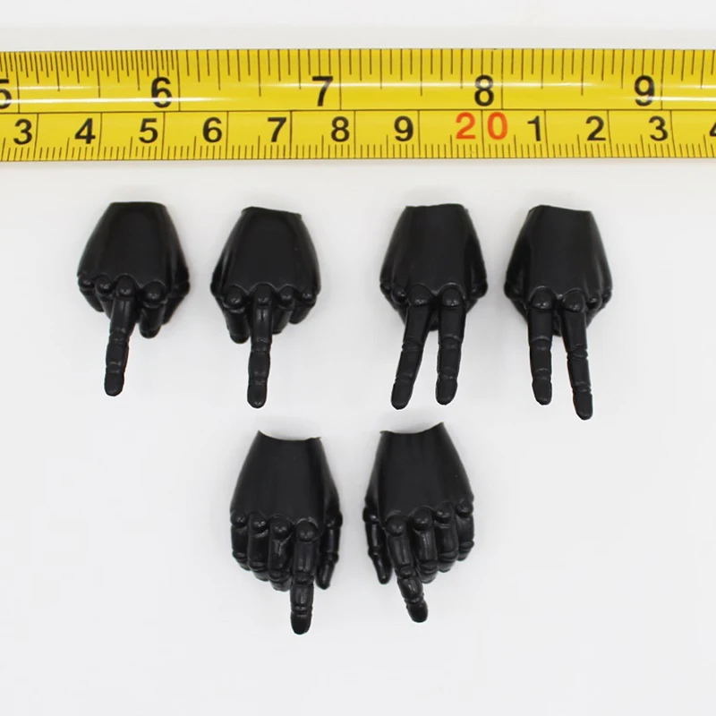 

TB84-23/TB75-17 1/6 Soldier model male hand type Soldier hand model black white 12 inch man doll available in stock