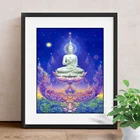 Алмазная мозаика религиозных 5D DIY алмазная живопись шакья Мани Алмазная вышивка с Буддой полная квадратная Картинка из страз