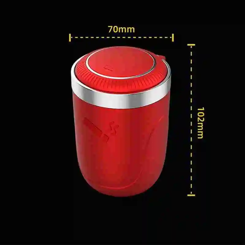 

Car ashtray car interior decoration creative new product supplies car push-type multifunctional N3U0