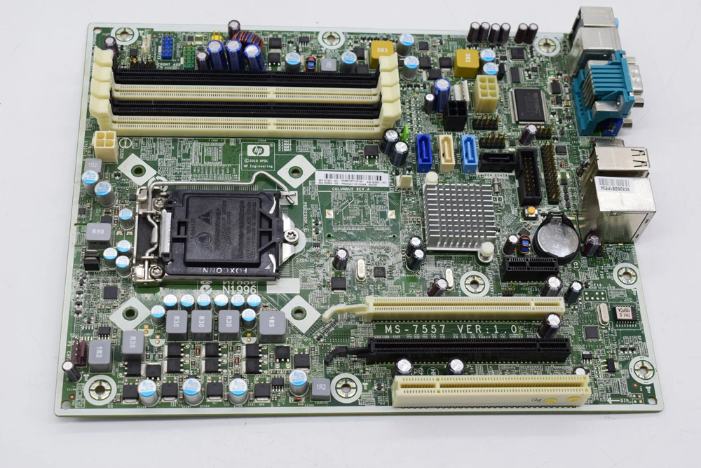 

For HP 8100 SFF Motherboard Q57 MS-7557 531991-001 505802-001