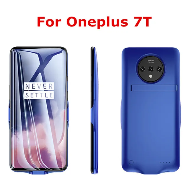 KQJYS 6800 мАч портативный внешний аккумулятор чехол для зарядки для Oneplus 7T чехол для зарядного устройства для Oneplus 7T Pro противоударный чехол для аккумулятора