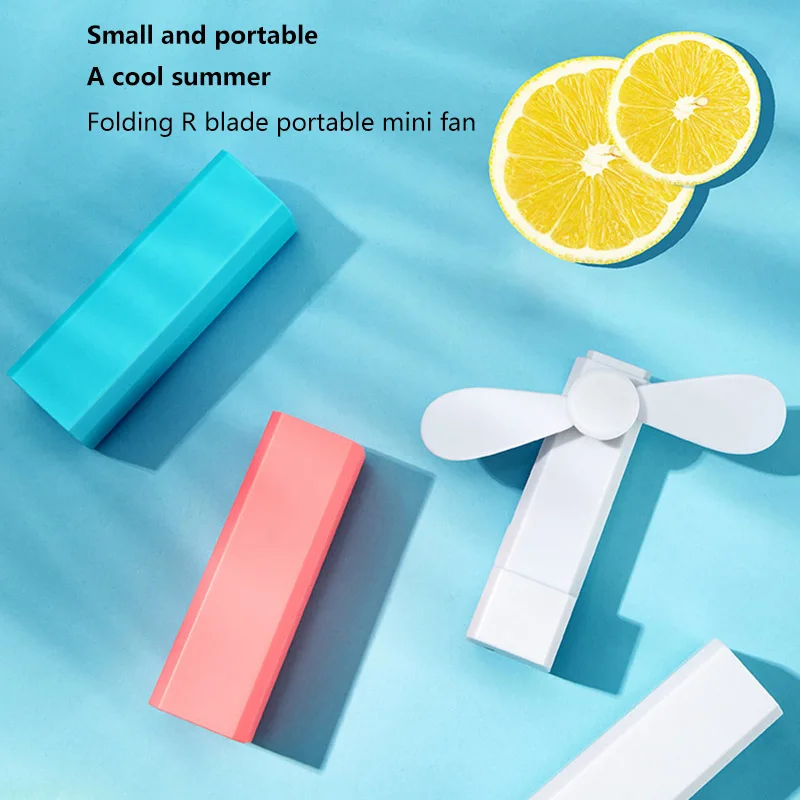 ПК Пластиковый портативный мини вентилятор Ручной персональный USB