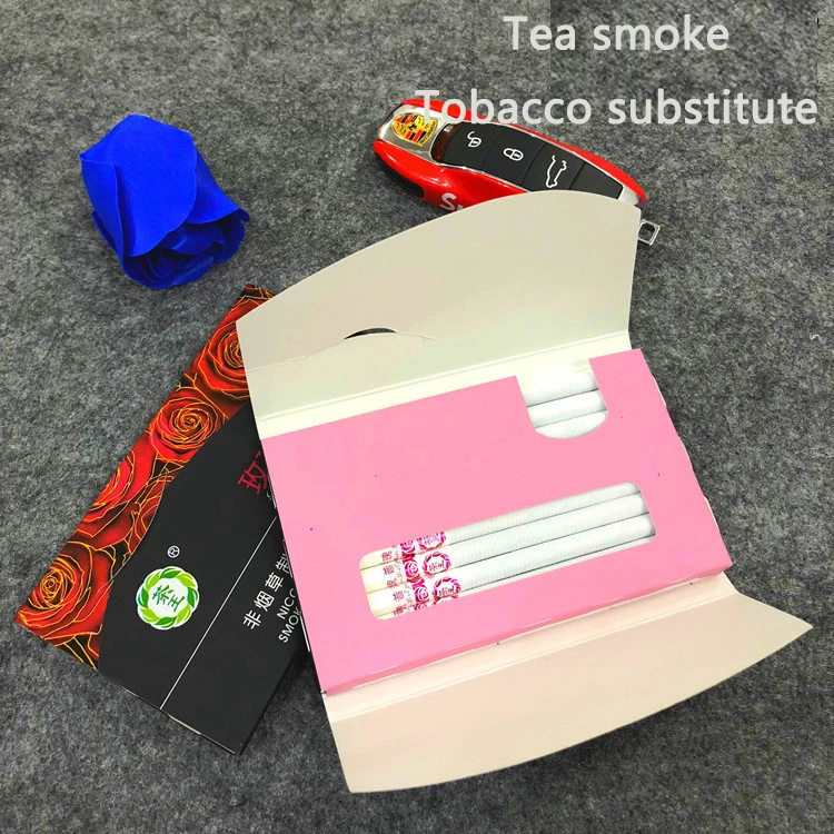 Чайная дымовая посылка для остановки курения Роза леди подарок очистки легких