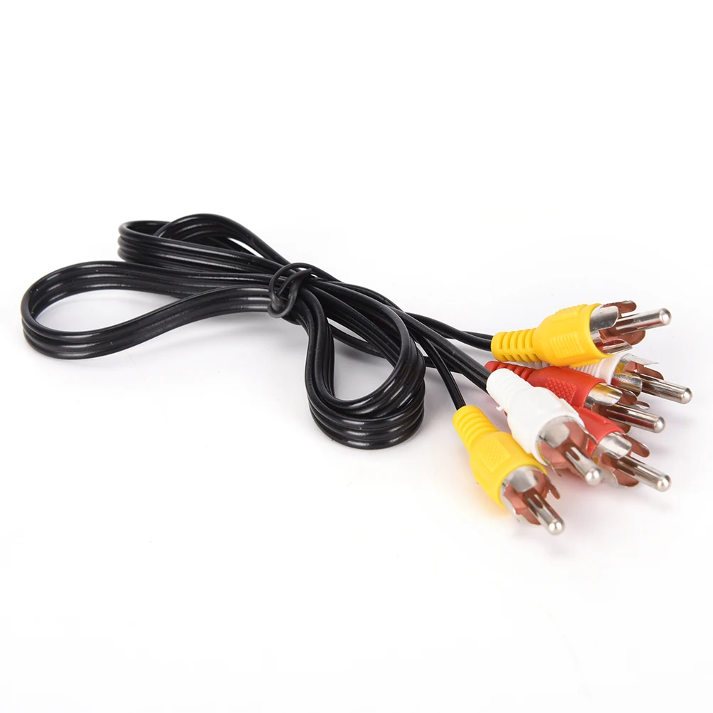 

RCA 3-Way Audio Video AV RCA Black for Switch Selector Box Composite Splitter with/3 RCA Cable vga to hdmi power cable hifi