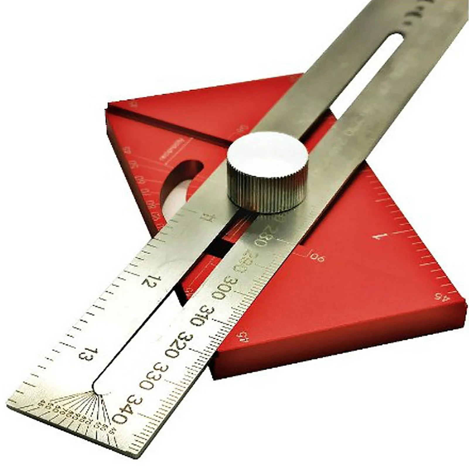 Угловая линейка Деревообработка многофункциональная T Тип отверстие