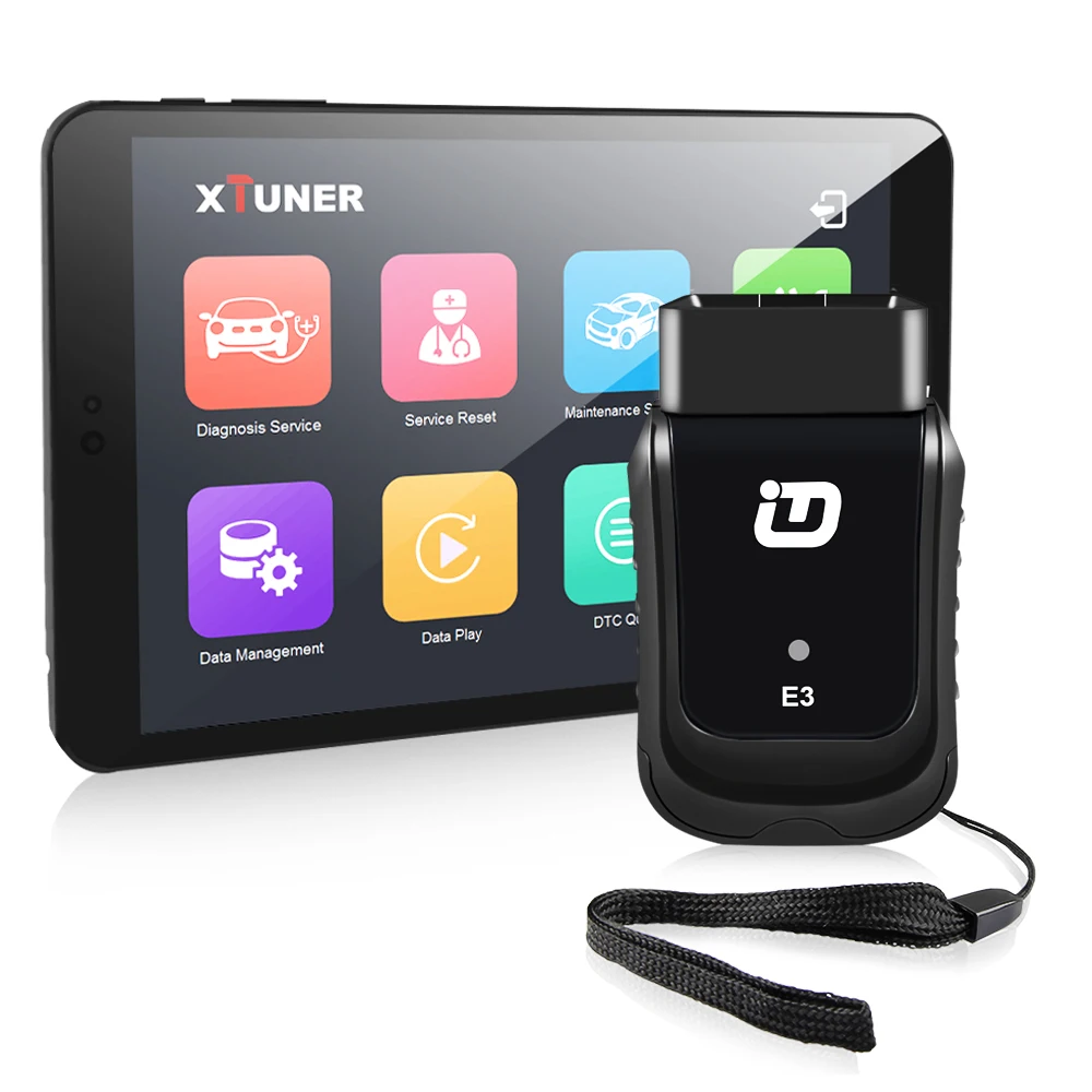 Автоматический сканер xтюнер E3 V10.7 + планшет OBD2 WiFi полная система Easydiag