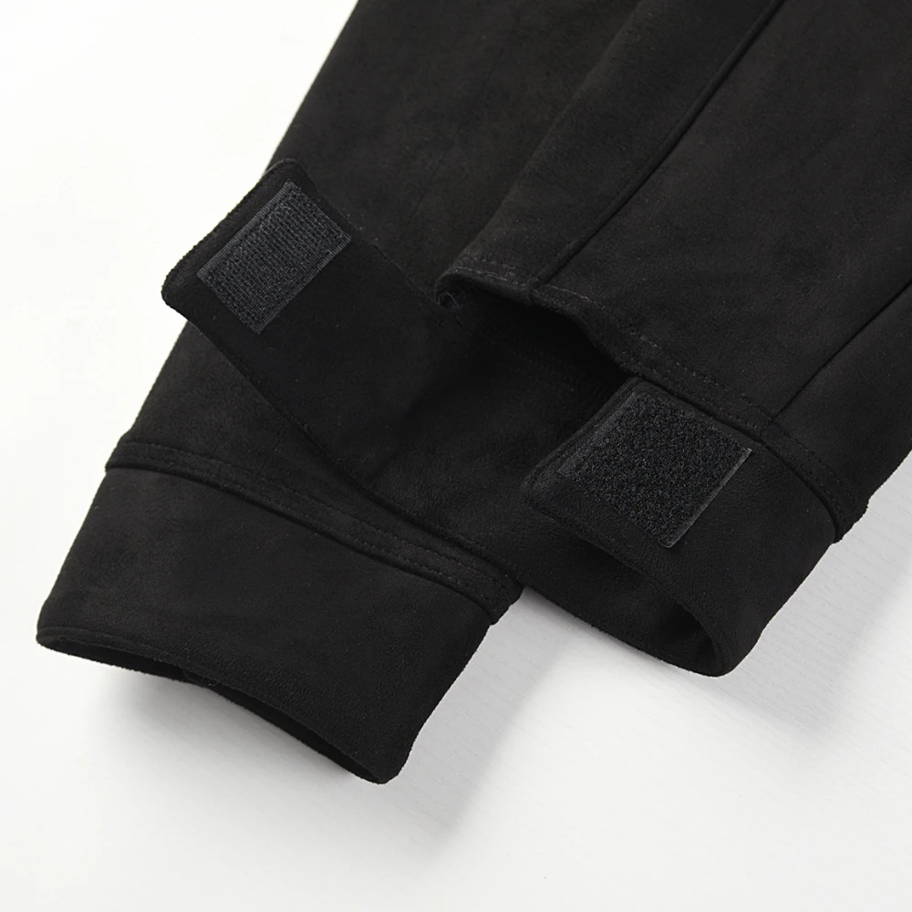 

Kanye West High Quality Long sleeve faux-suede jacket Autumn Snap Cargo Overshirt Men Streetwear