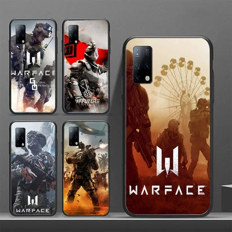 

Warface Low Fat Gaming Phone Case for honor 8A 10 10i 9 Lite 5A 7A 8x 9x Pro 20 7c 8c PLAY Cover coque