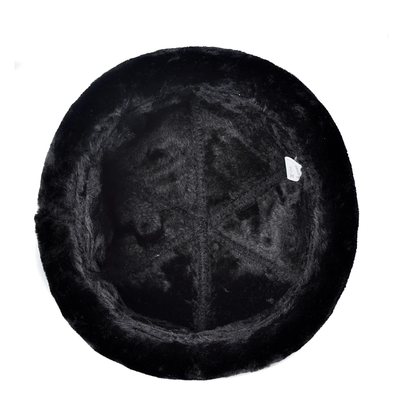 Мужская шапка из натуральной овечьей кожи новинка зимы 2021 кожаные шапочки и