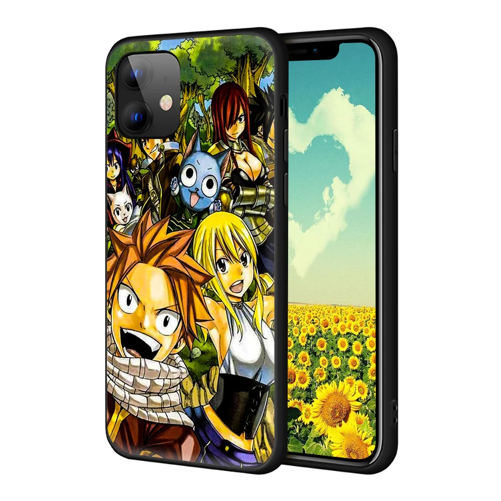 WEBBEDEPP мягкий чехол из ТПУ с аниме Фея хвост для iPhone 11 Pro XS MAX XR X 8 7 6 6s 5 5s Plus |