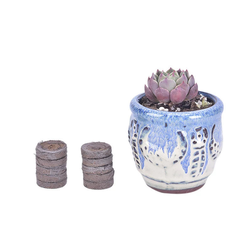 30 мм торфяные гранулы стартер роста семян поддон блоки грунта под рассаду