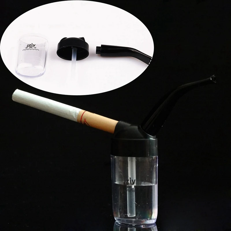 Water Pipe Circulating Mini Hookah Curved Filter Pocket for Men's Cigarette Holder Smoking Tools | Дом и сад