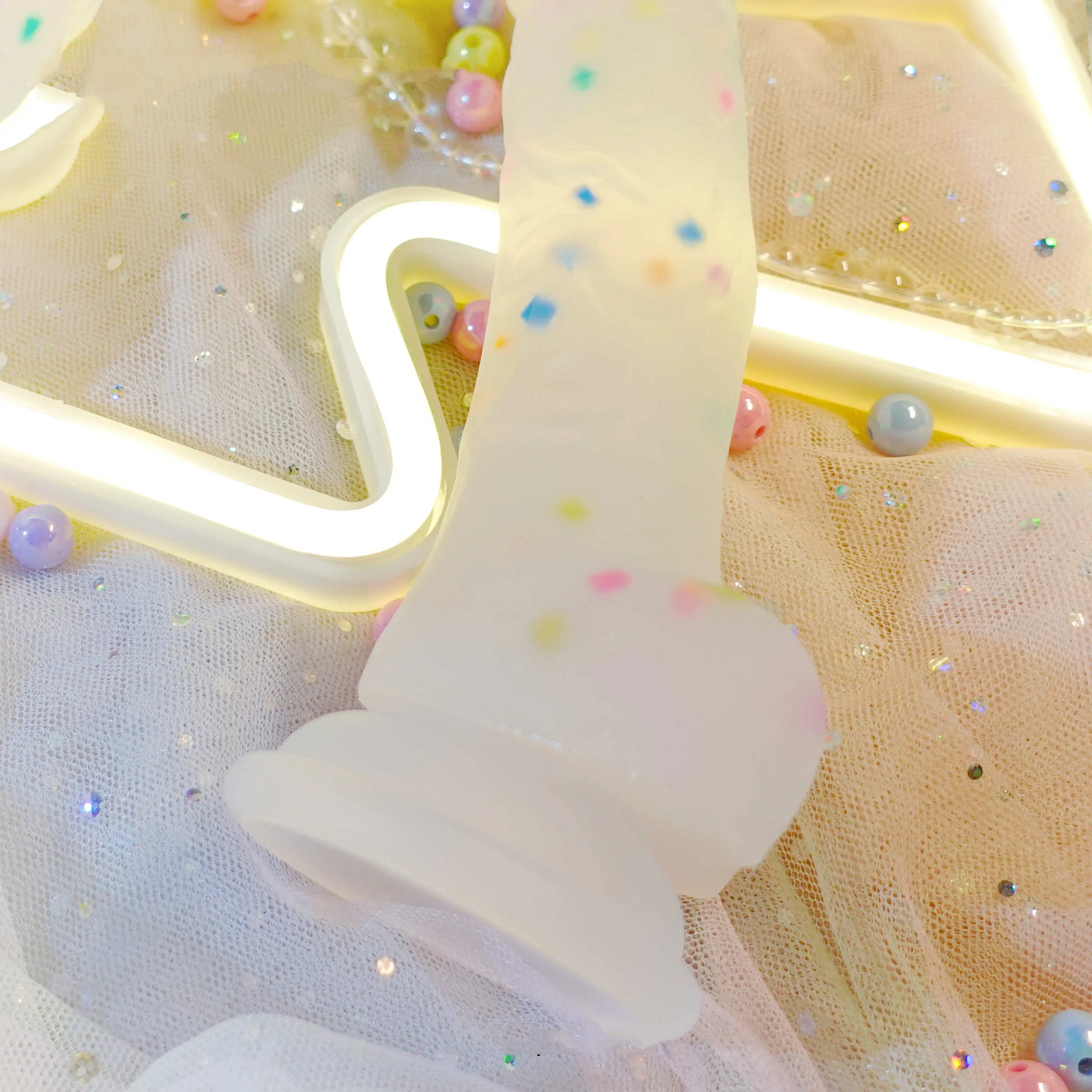 Красочный жидкий фаллоимитатор красочный силиконовый реалистичный волк