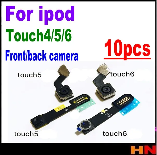 10 шт. оптовая продажа для ipod touch 4 5 6 Передняя Задняя камера задняя основная линза