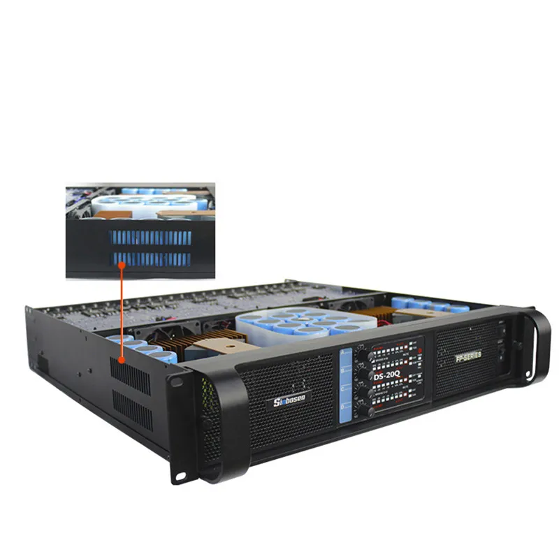 Вакуумный ламповый усилитель amlifier at 4x2200watts для караоке с трехлетней гарантией|tube