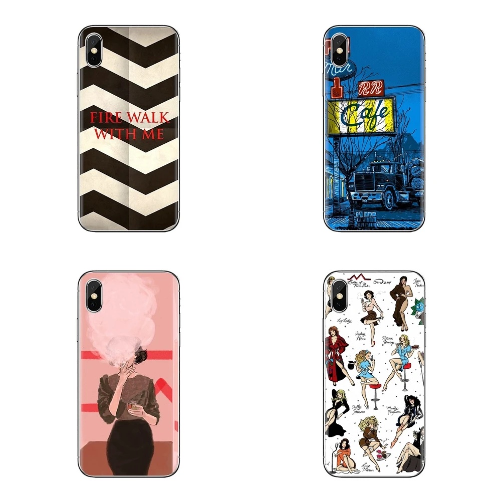 For Samsung Galaxy S3 S4 S5 Mini S6 S7 Edge S8 S9 S10 Plus Note 3 4 5 8 9 Welcome To Twin Peaks Soft Transparent Shell Covers |