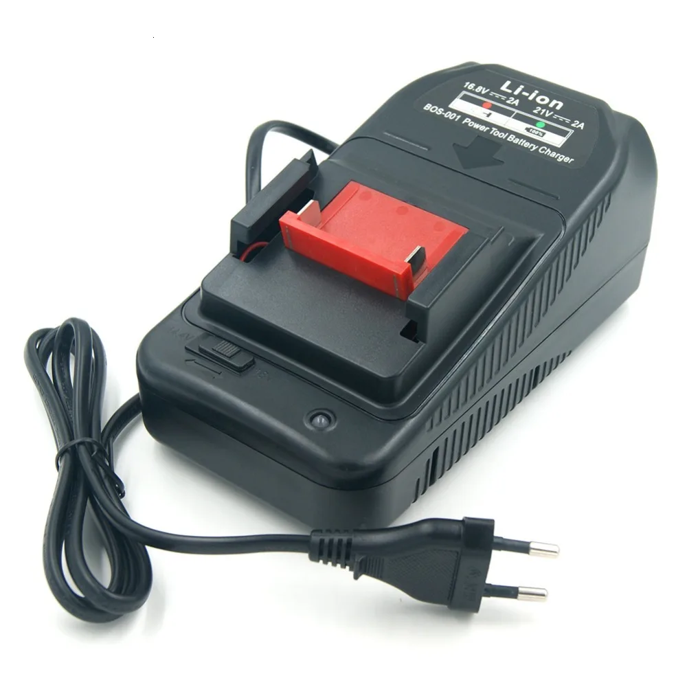 Литий-ионный аккумулятор AL1814CV Сменное зарядное устройство для Bosch 14,4 V 18V BAT609 BAT610G BAT618 BAT607 BAT607G US/EU Plug