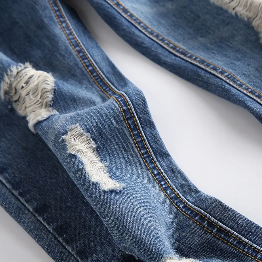 

Vintage Ladies Boyfriend Jeans For Women Mom High Waisted Jeans Light Blue Casual Hole Loose Korean Streetwear Denim Harem Pants