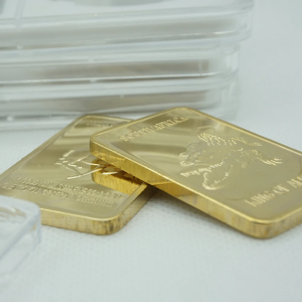 

24ct Gold Plated Wild Protected Animals African Crocodile Gold bullion Coins Bullion Bar Modern Art Commemorative Coin Collect