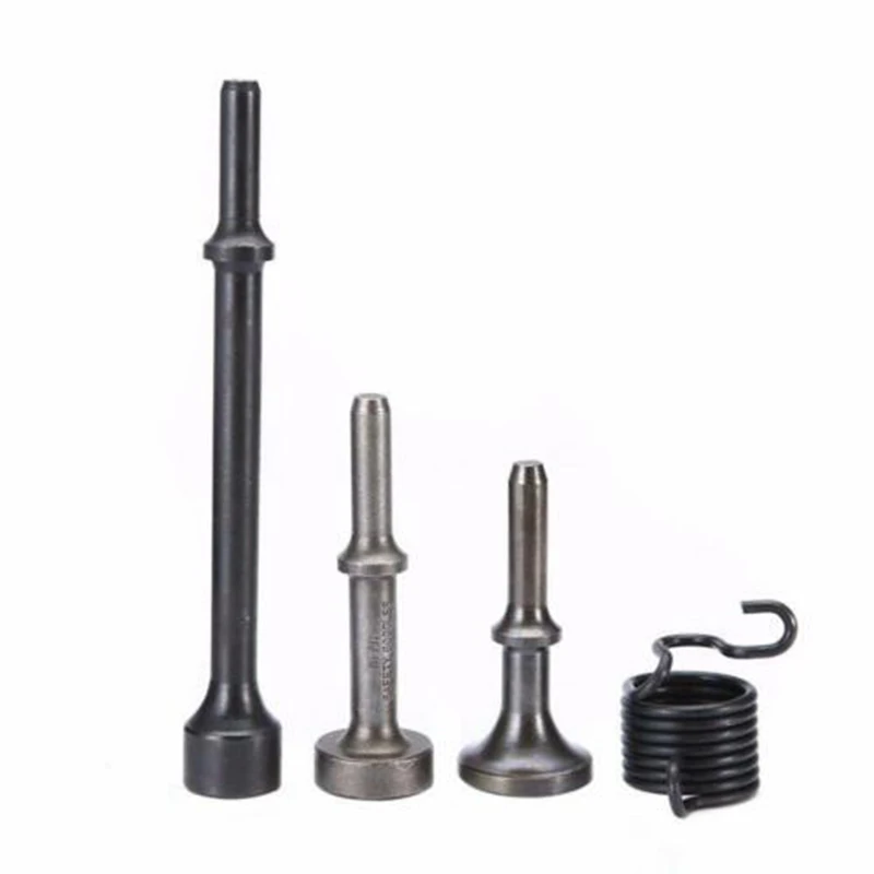 

3pcs Smoothing Air Hammer Pneumatic Chisel +1pc Spring Bit Kit High Hardness Set