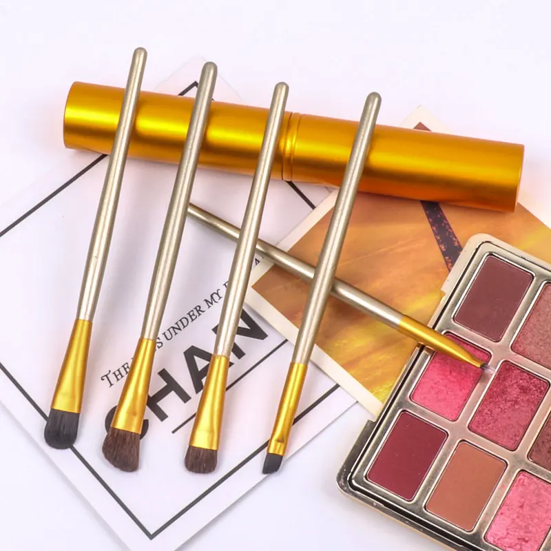 Dighealth Профессиональные портативные мини кисти для макияжа глаз Подводка тени век