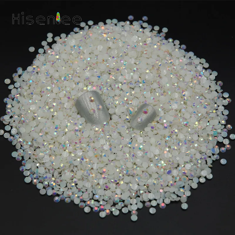 2 мм 2000 шт./партия модные новые цветные белые желеобразные блестящие полимерные