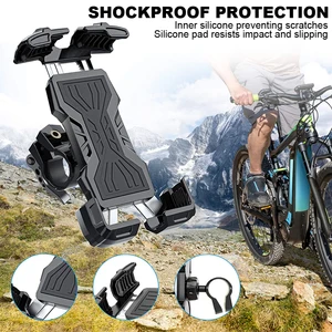 sport abs gravity stretch bicycle handlebar phone holder adjustable universal motorcycle bike holder for iphone huawei xiaomi free global shipping