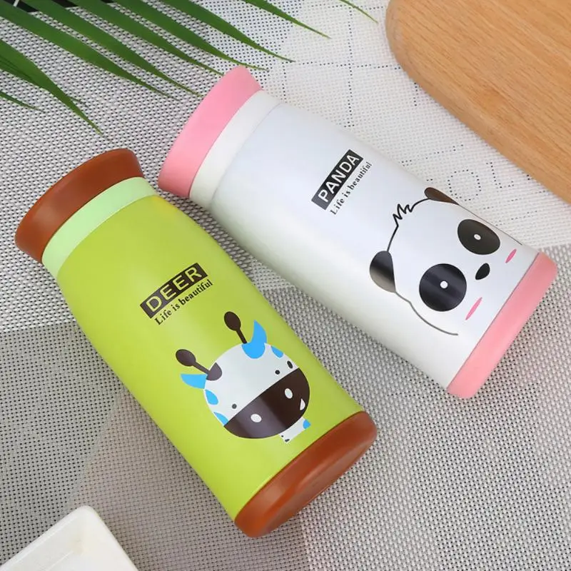 Термокружка Из Нержавеющей Стали чашка для живота модный термос с мультяшными