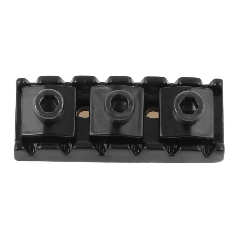 42mm elektrische gitarre mutter chrom elektrische gitarre locking mutter für gesperrt tremolo brücke mit schlüssel gitarre zubehör