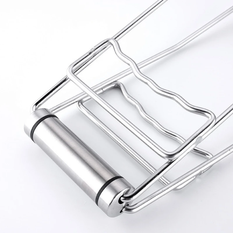 

Folding Hot Dish Plate Clip Plate Tongs Pan Dish Gripper Clips Hot Plate or Bowls Clamp Holder Tong Kitchen Supplies