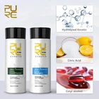 PURC Karatin, ежедневный шампунь и кондиционер, 100 мл, наборы для ухода за волосами, длительное лечение кераэтина, разглаживание и блеск волос