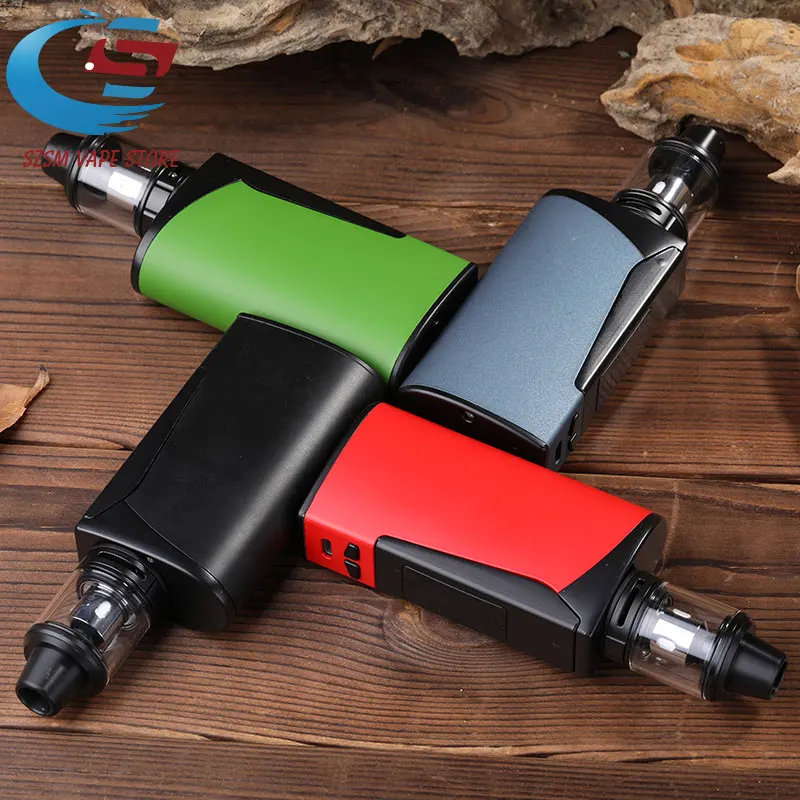 Электронная сигарета 100w box mod kit vape 2200 мАч с огромным паром 2 5 ml tank электронные