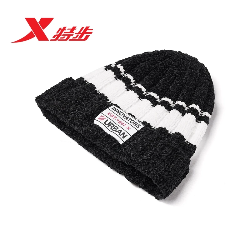 

Xtep Leisure Hat Free Shipping Autumn And Winter New Authentic Knit Casual Sports Hats Men And Women 881437229032