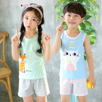 kids boys clothes children clothing sets summer baby girl boy clothes cute childrens sets vest short pants 2 3 4 5 6 7 8 years