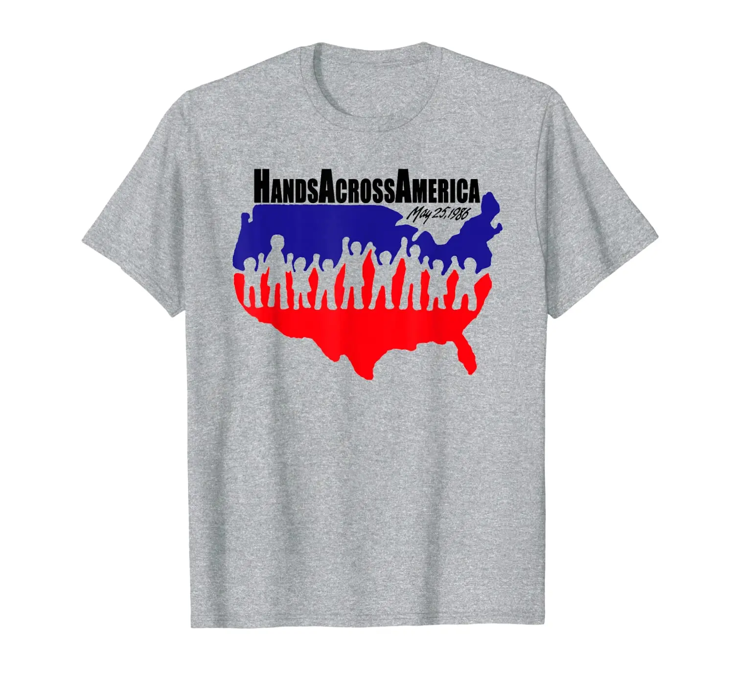 

Hands Across America T Shirt T-Shirt