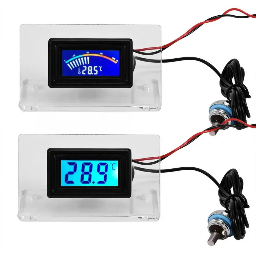 Детектор температуры водяного охлаждения цифровой термометр с